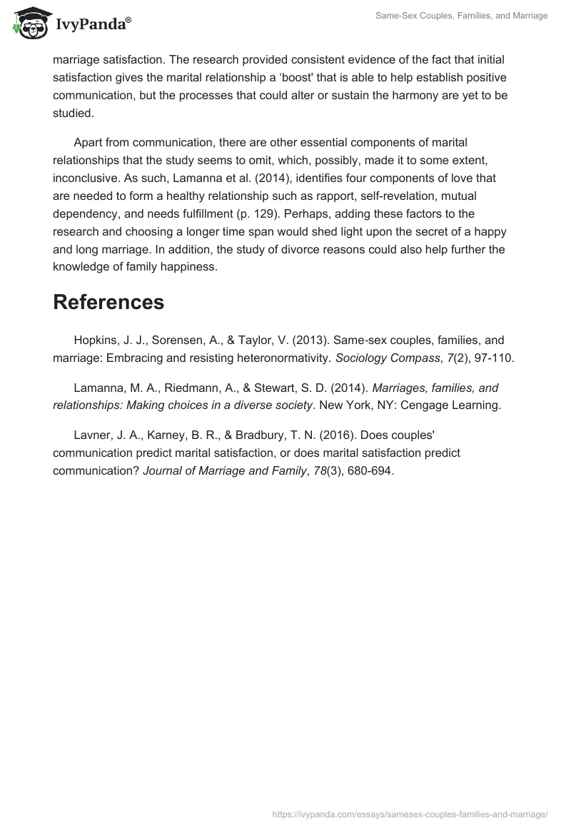 Same‐Sex Couples, Families, and Marriage. Page 4