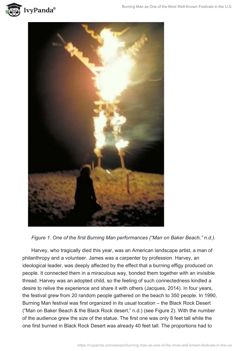Burning Man as One of the Most Well-Known Festivals in the U.S.. Page 2