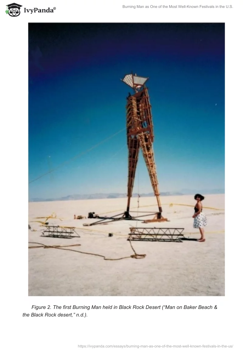 Burning Man as One of the Most Well-Known Festivals in the U.S.. Page 4