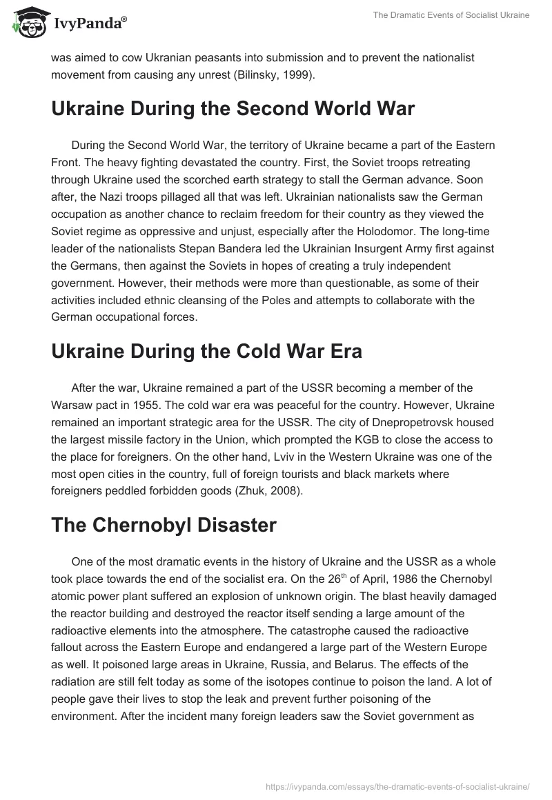 The Dramatic Events of Socialist Ukraine. Page 2