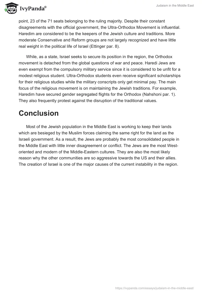 Judaism in the Middle East. Page 2