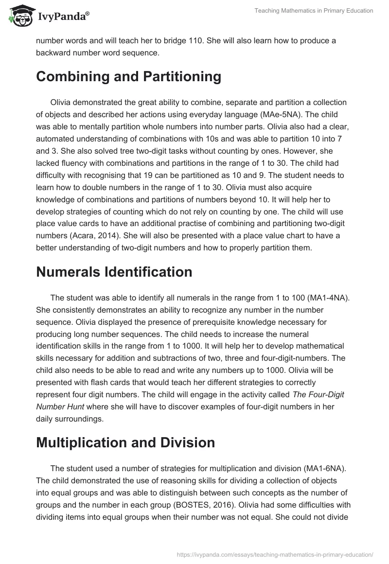 Teaching Mathematics in Primary Education. Page 3