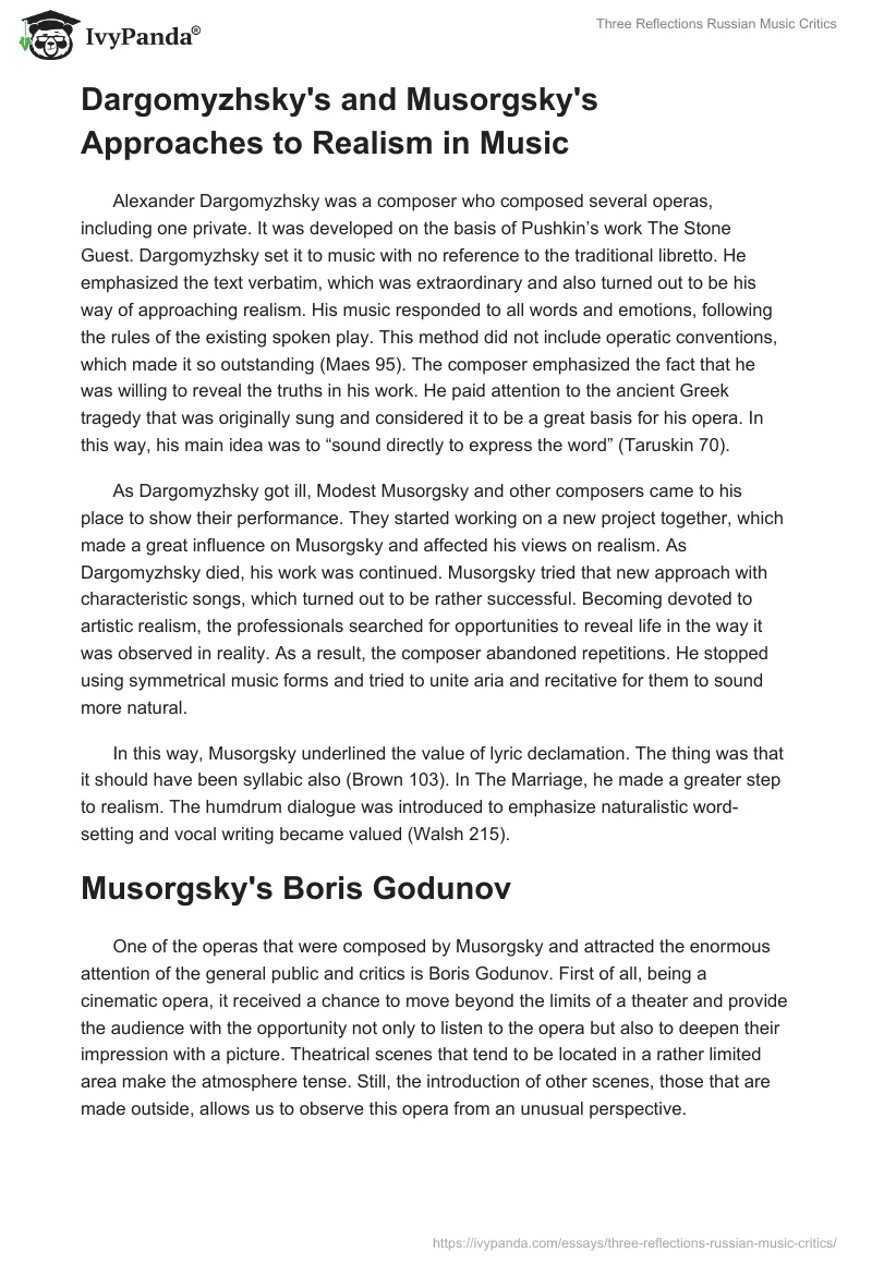 Three Reflections Russian Music Critics. Page 2