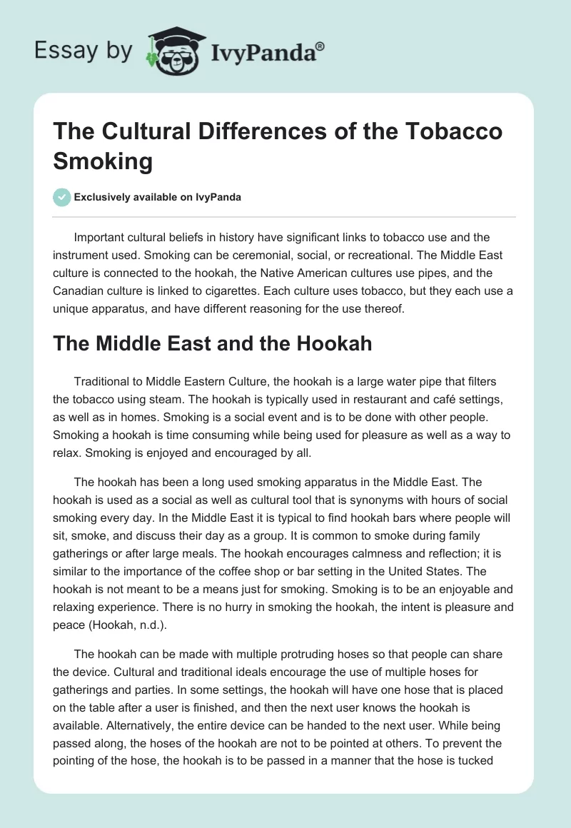 A Biased View of Adaptation Of A Brief Smoke-free Homes Intervention For ... thumbnail