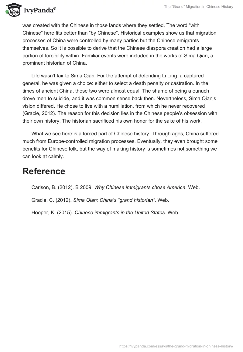 The “Grand” Migration in Chinese History. Page 2