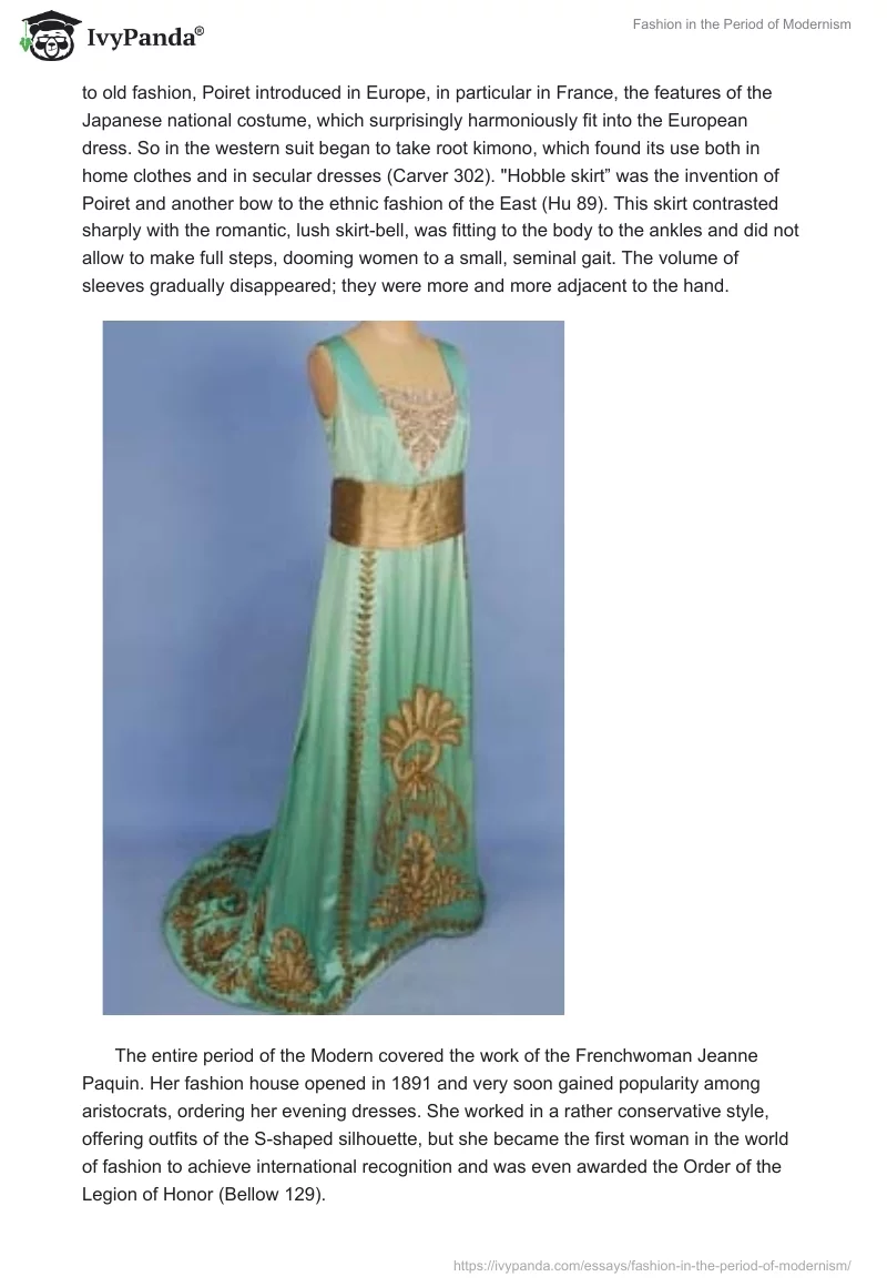 Fashion in the Period of Modernism. Page 4