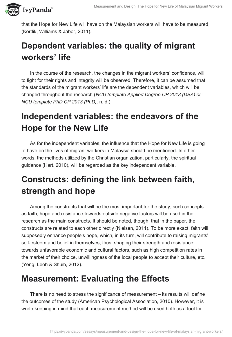 Measurement and Design: The Hope for New Life of Malaysian Migrant Workers. Page 2