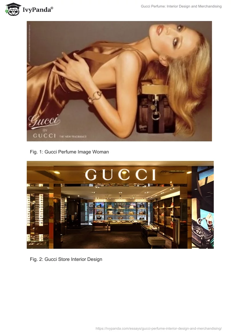 Gucci Perfume: Interior Design and Merchandising. Page 2