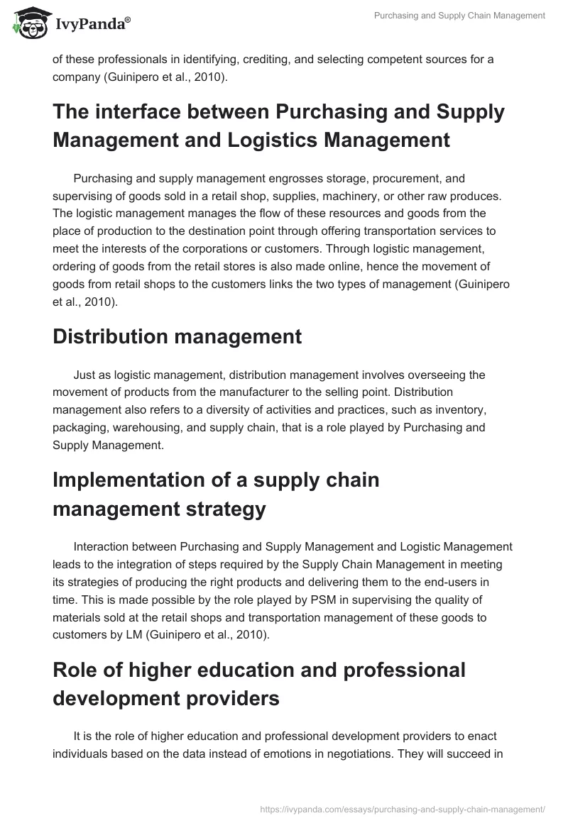 Purchasing and Supply Chain Management. Page 2