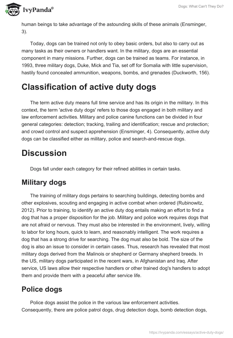 Dogs: What Can't They Do?. Page 2