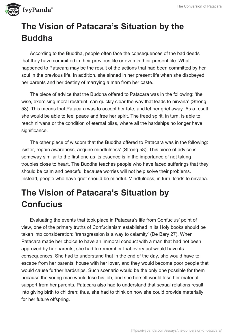 The Conversion of Patacara. Page 2