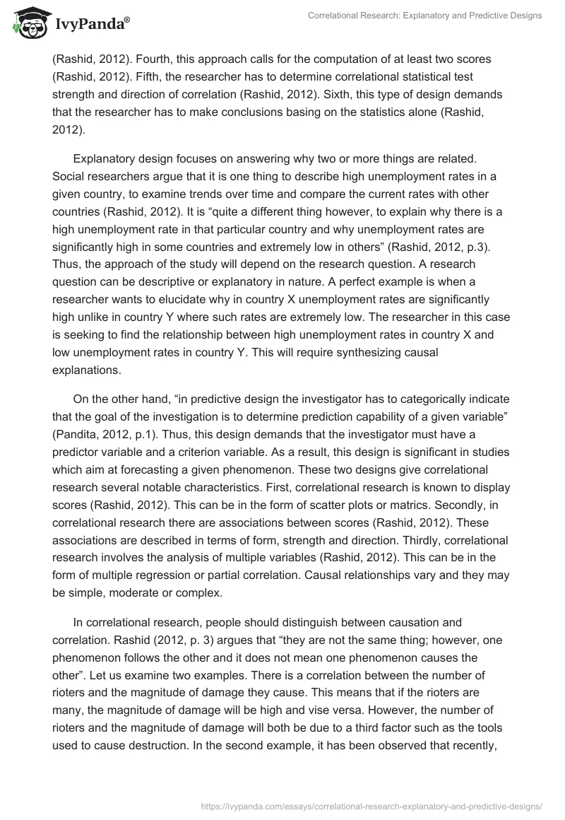 Correlational Research: Explanatory and Predictive Designs. Page 2
