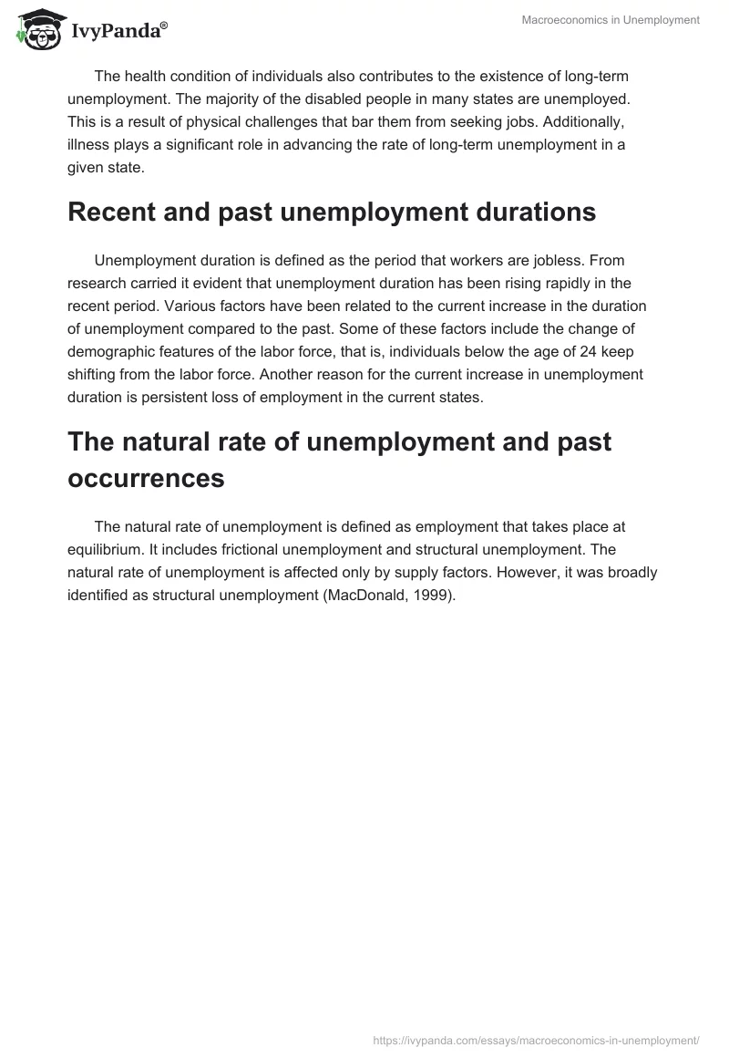Macroeconomics in Unemployment. Page 4