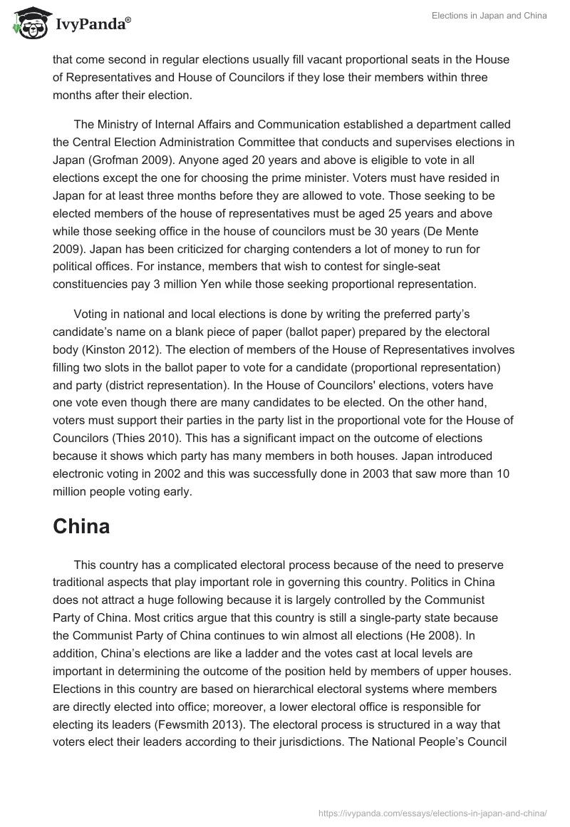Elections in Japan and China. Page 4