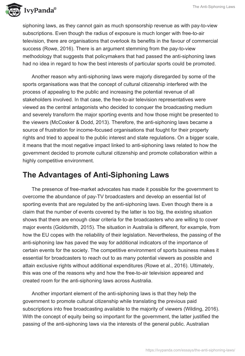 The Anti-Siphoning Laws. Page 3