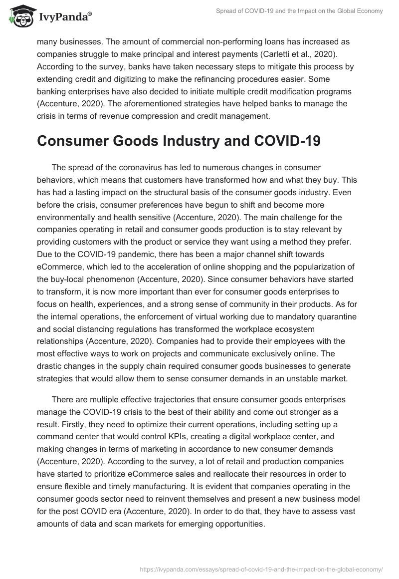 Spread of COVID-19 and the Impact on the Global Economy. Page 4