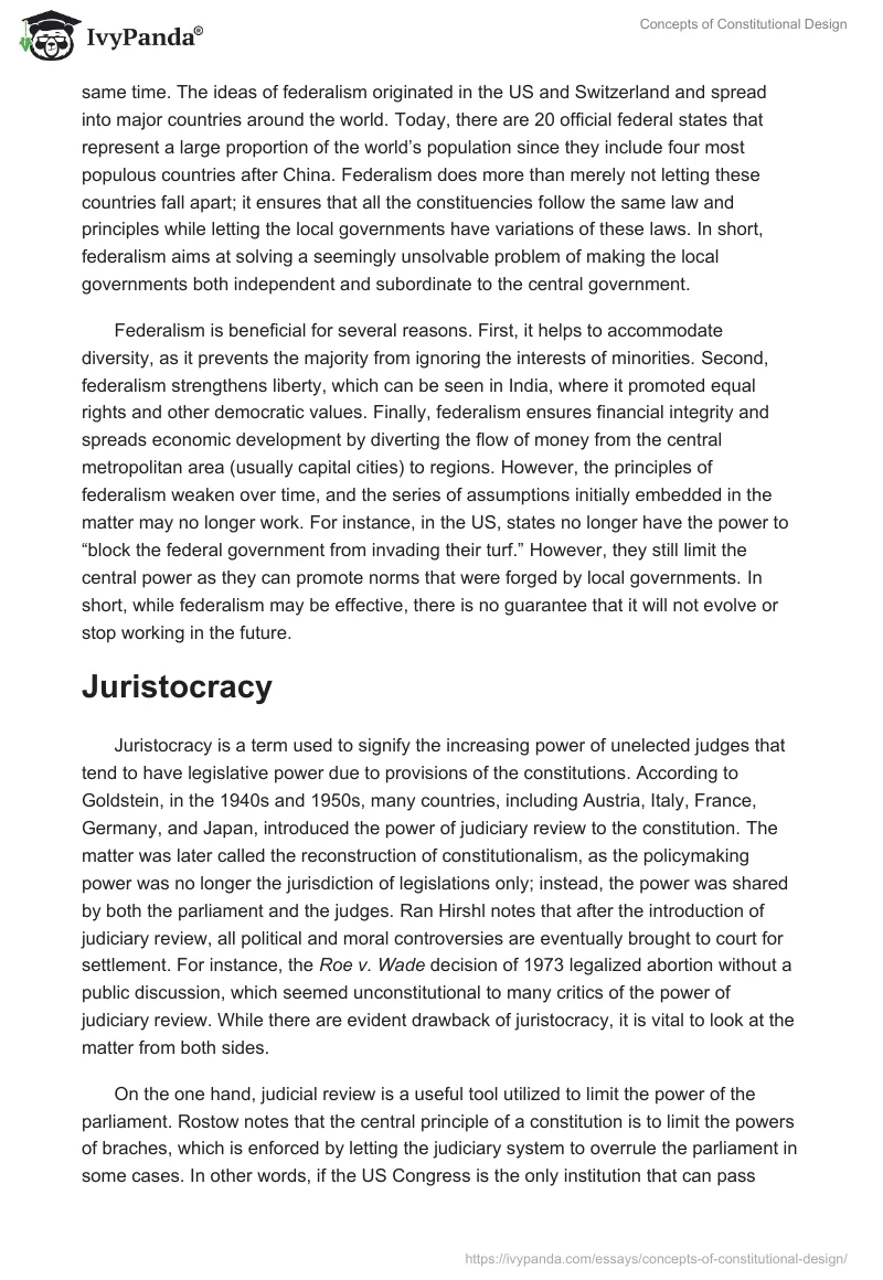 Concepts of Constitutional Design. Page 2