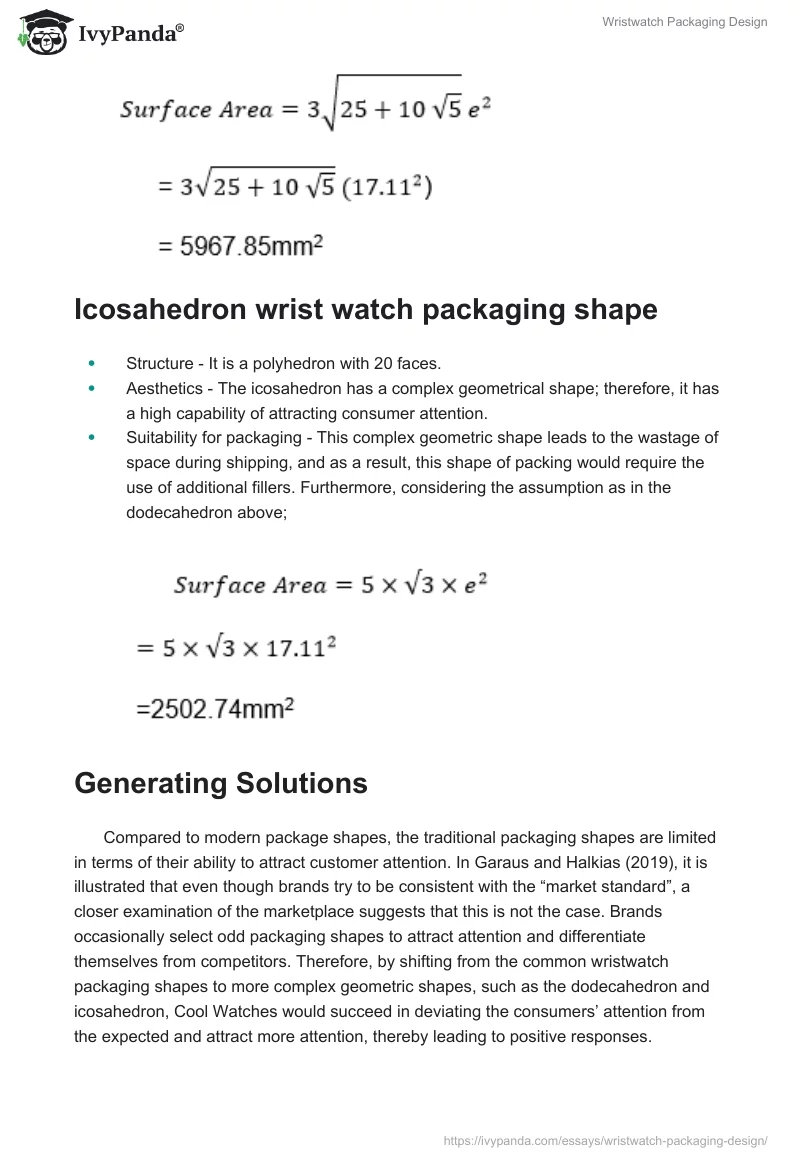 Wristwatch Packaging Design. Page 3