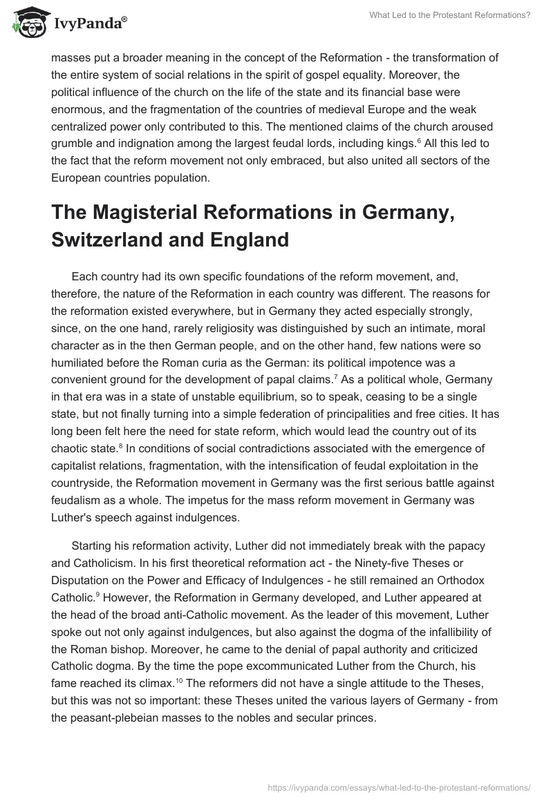 What Led to the Protestant Reformations?. Page 2