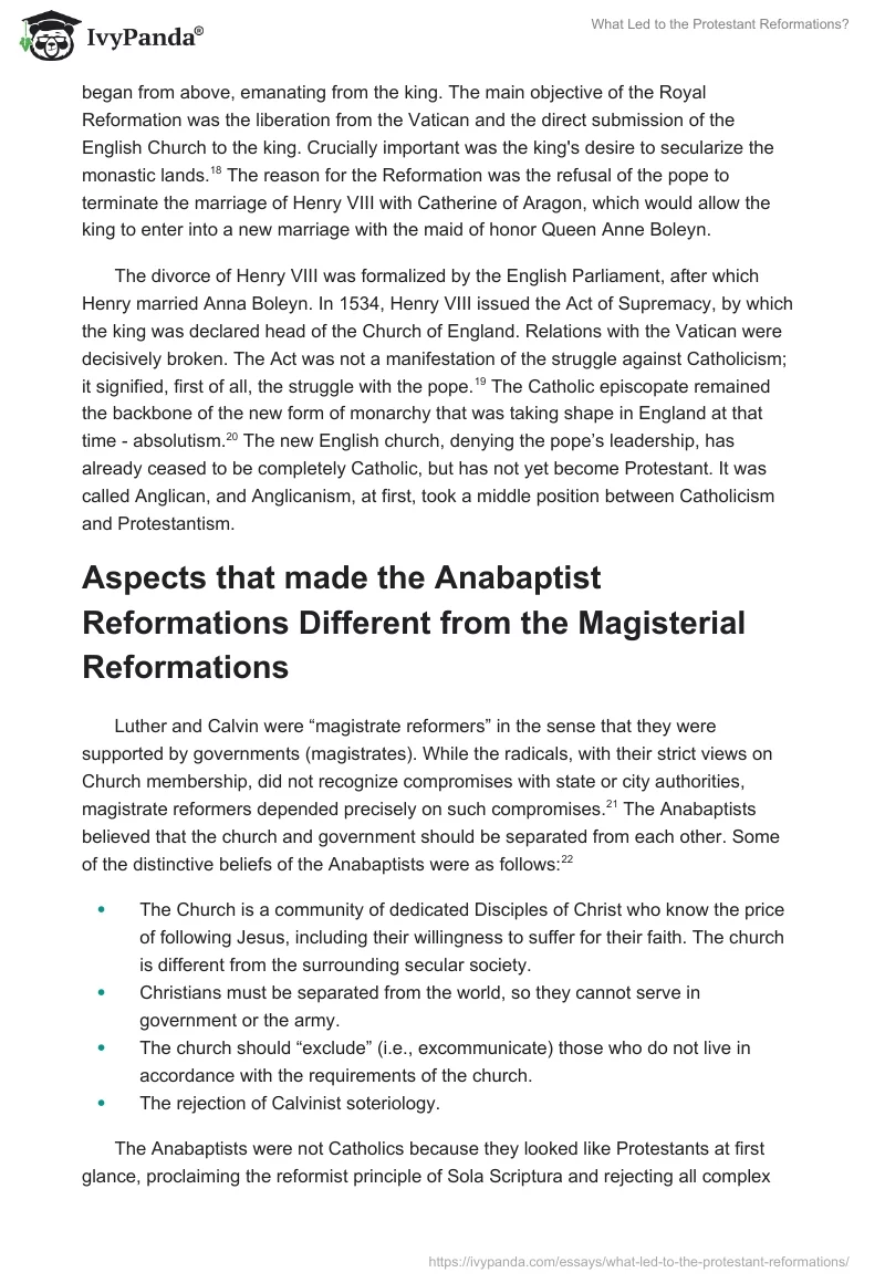 What Led to the Protestant Reformations?. Page 4