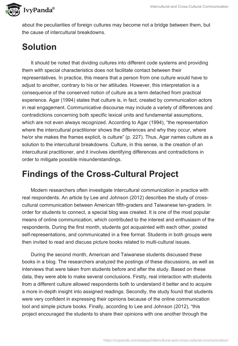 Intercultural and Cross-Cultural Communication. Page 2