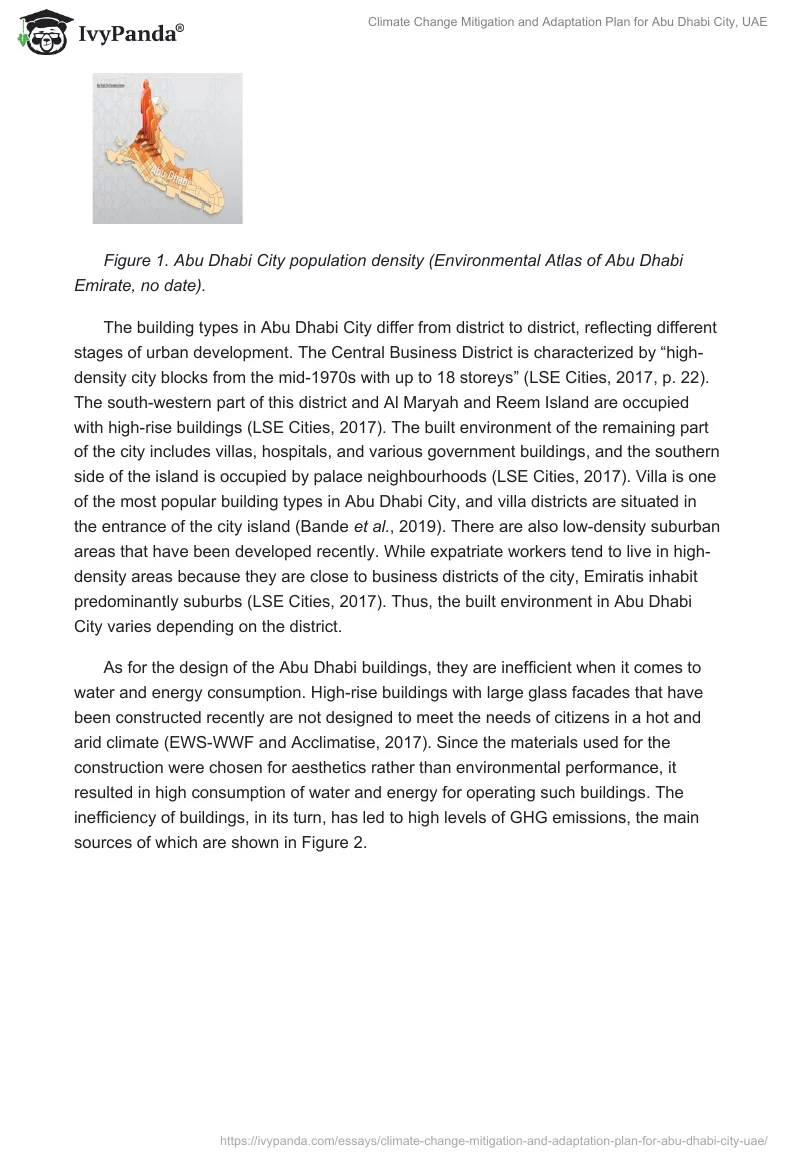 Climate Change Mitigation and Adaptation Plan for Abu Dhabi City, UAE. Page 2