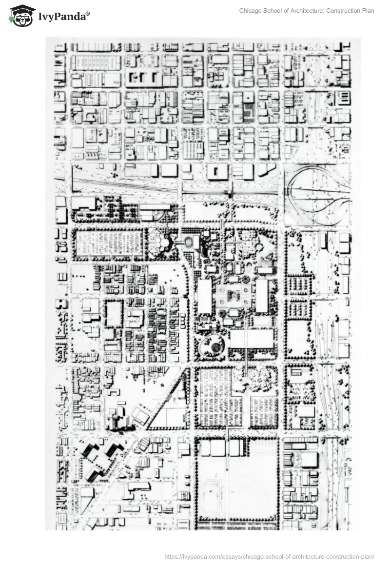 Chicago School of Architecture: Construction Plan. Page 3