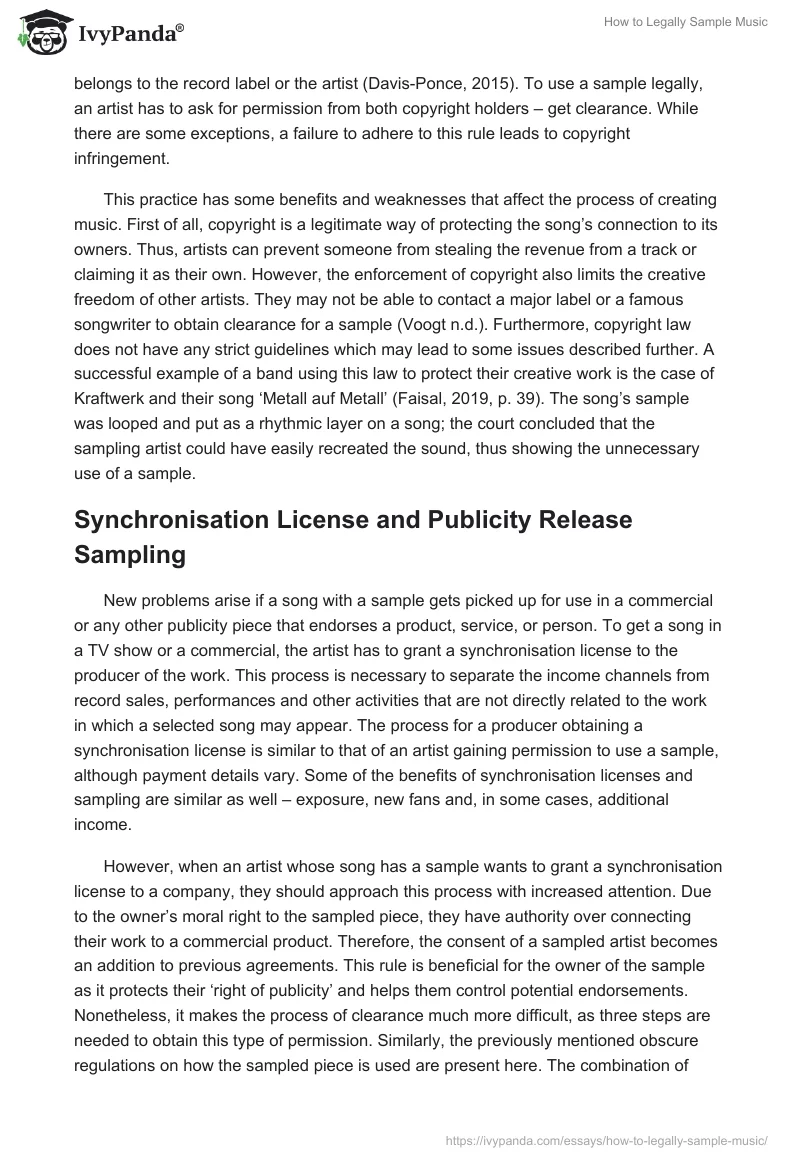 How to Legally Sample Music. Page 2