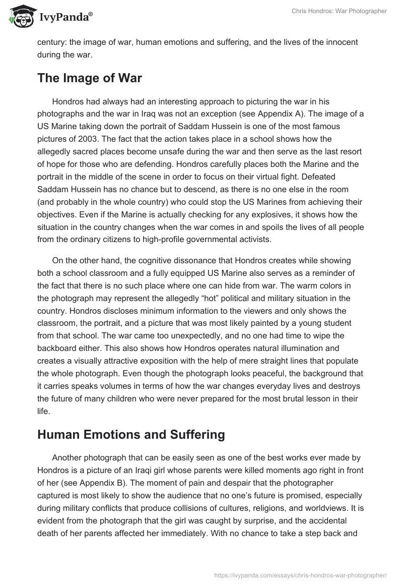 Chris Hondros: War Photographer. Page 2