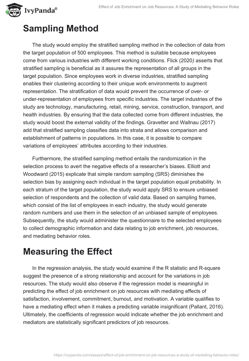 Effect of Job Enrichment on Job Resources: A Study of Mediating Behavior Roles. Page 2