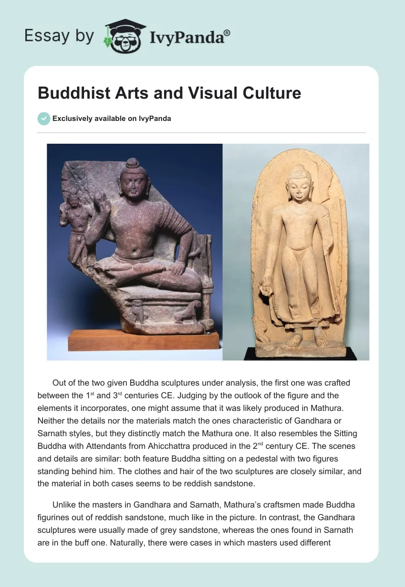 Buddhist Arts and Visual Culture. Page 1