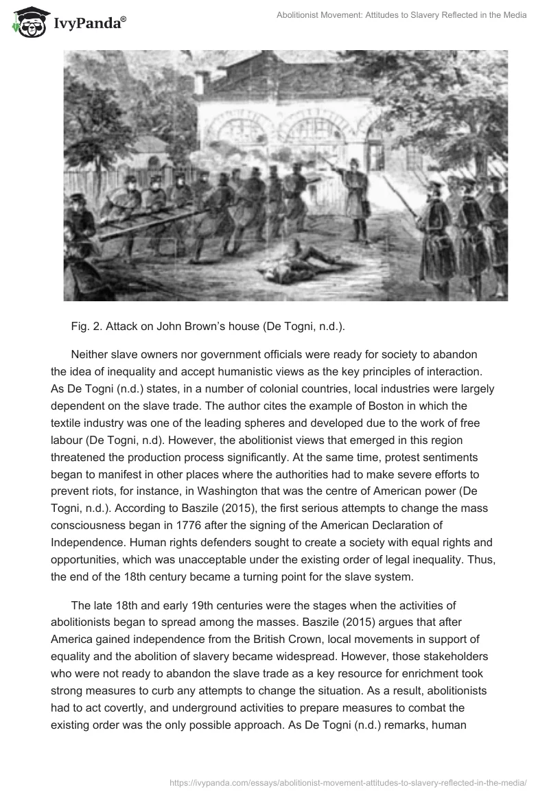 Abolitionist Movement: Attitudes to Slavery Reflected in the Media. Page 4