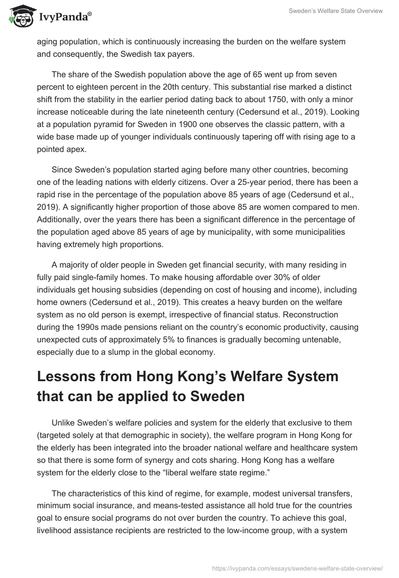 Sweden’s Welfare State Overview. Page 4