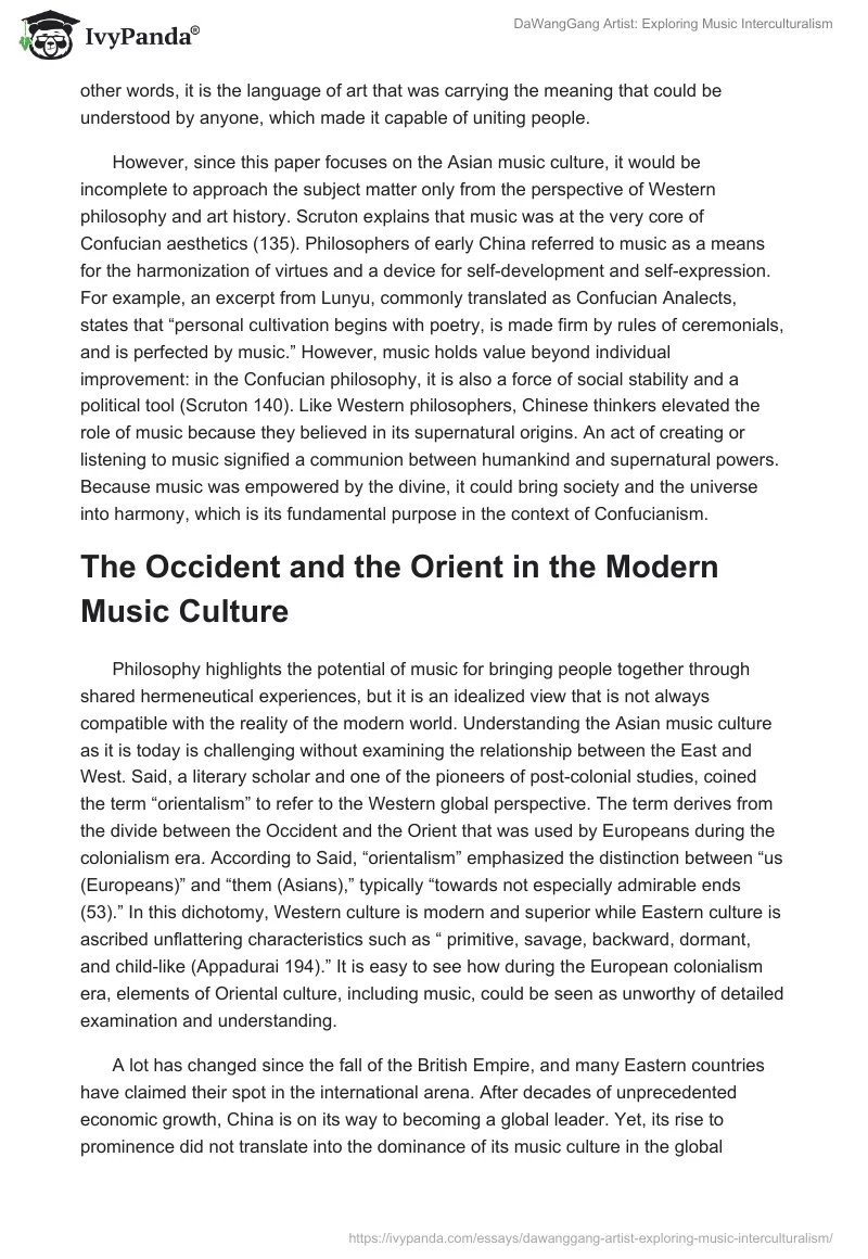 DaWangGang Artist: Exploring Music Interculturalism. Page 2