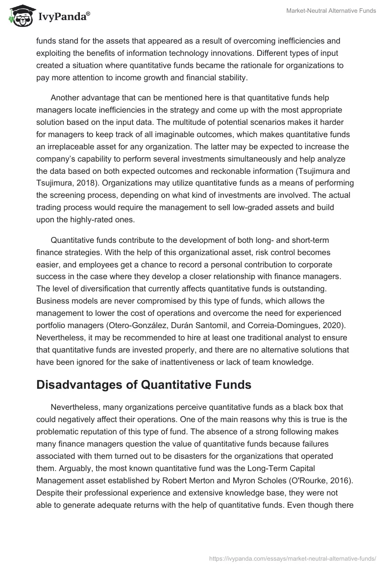 Market-Neutral Alternative Funds. Page 3