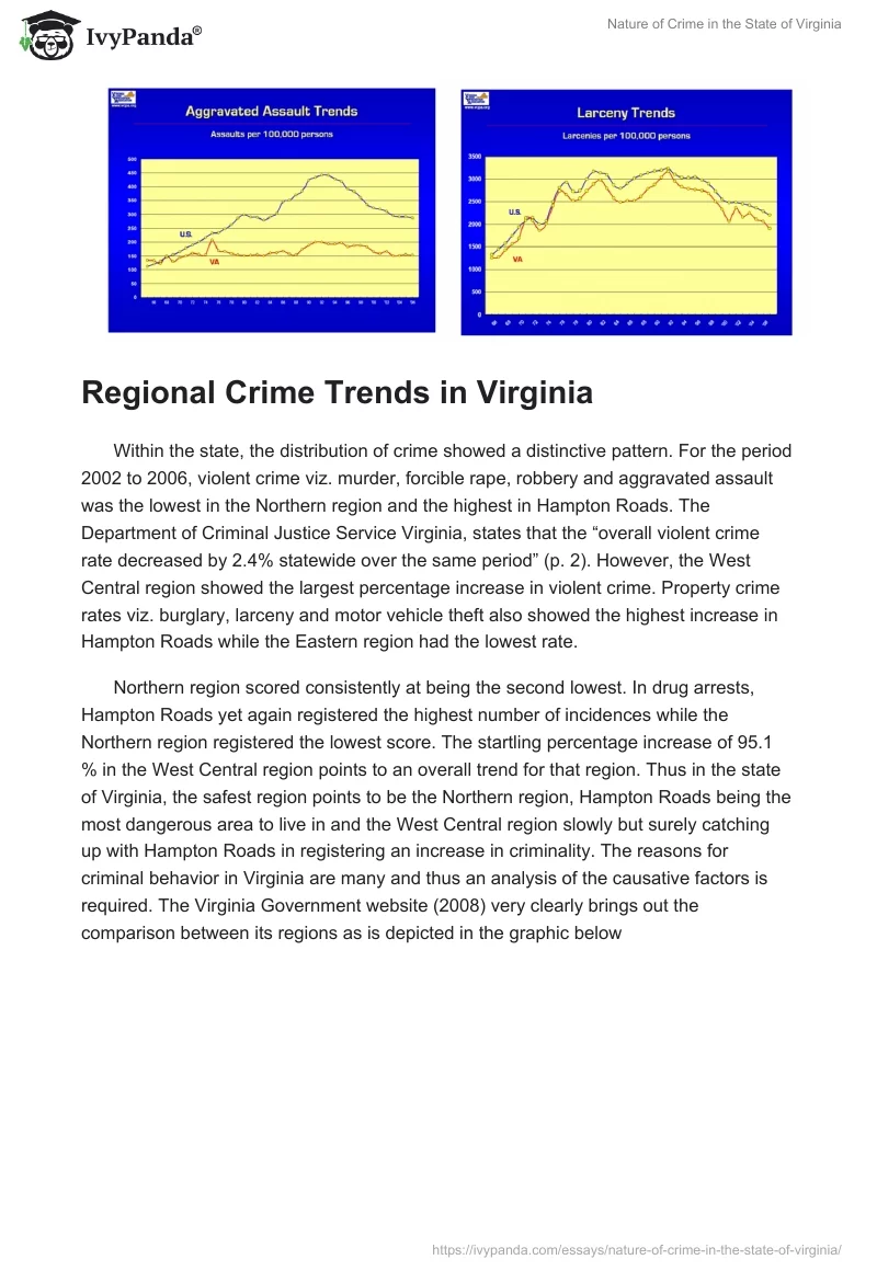 Nature of Crime in the State of Virginia. Page 3