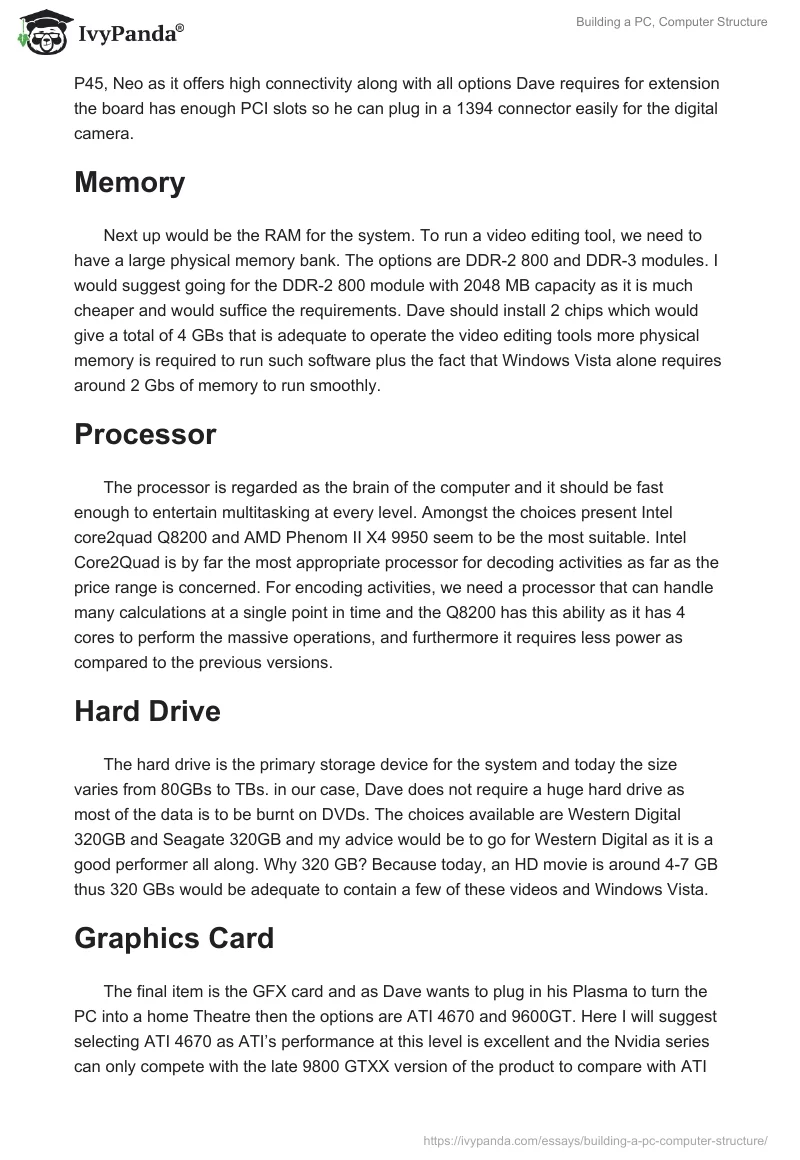 Building a PC, Computer Structure. Page 2