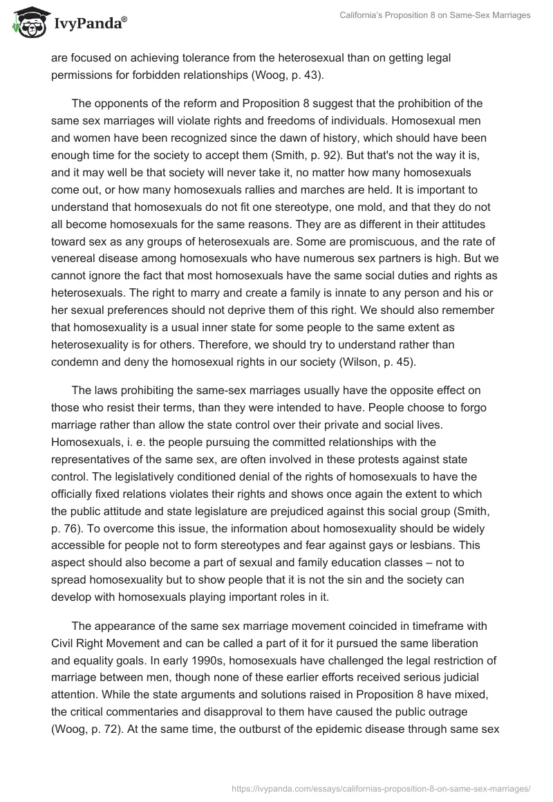 California’s Proposition 8 on Same-Sex Marriages. Page 3