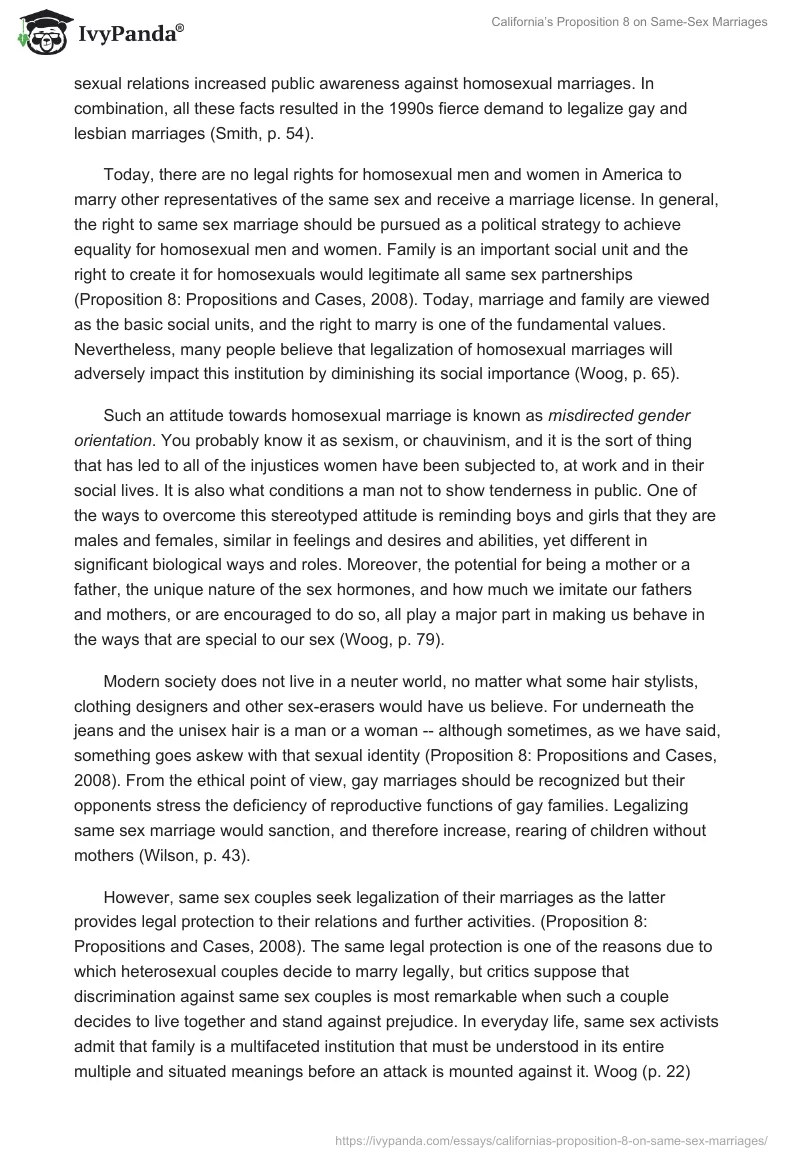 California’s Proposition 8 on Same-Sex Marriages. Page 4