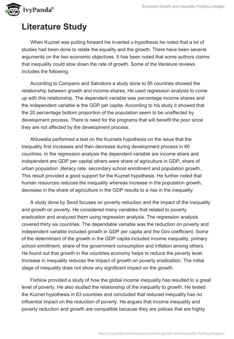 Growth and Equality - Development Objectives Compared. Page 3