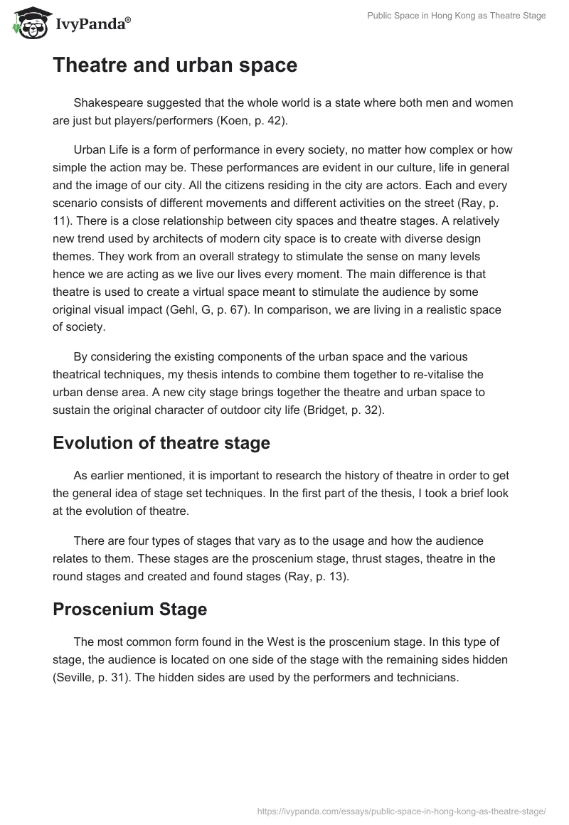 Public Space in Hong Kong as Theatre Stage. Page 4
