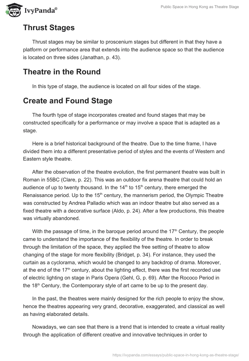 Public Space in Hong Kong as Theatre Stage. Page 5