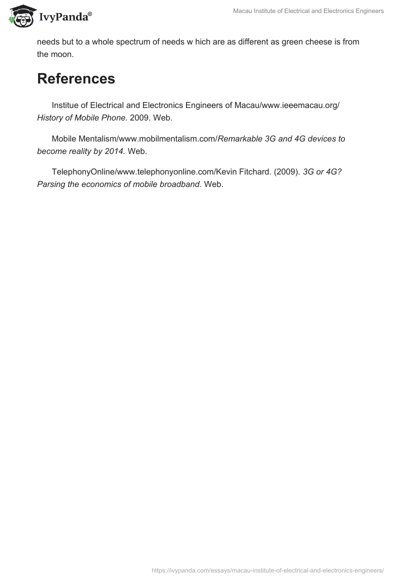 Macau Institute of Electrical and Electronics Engineers. Page 3