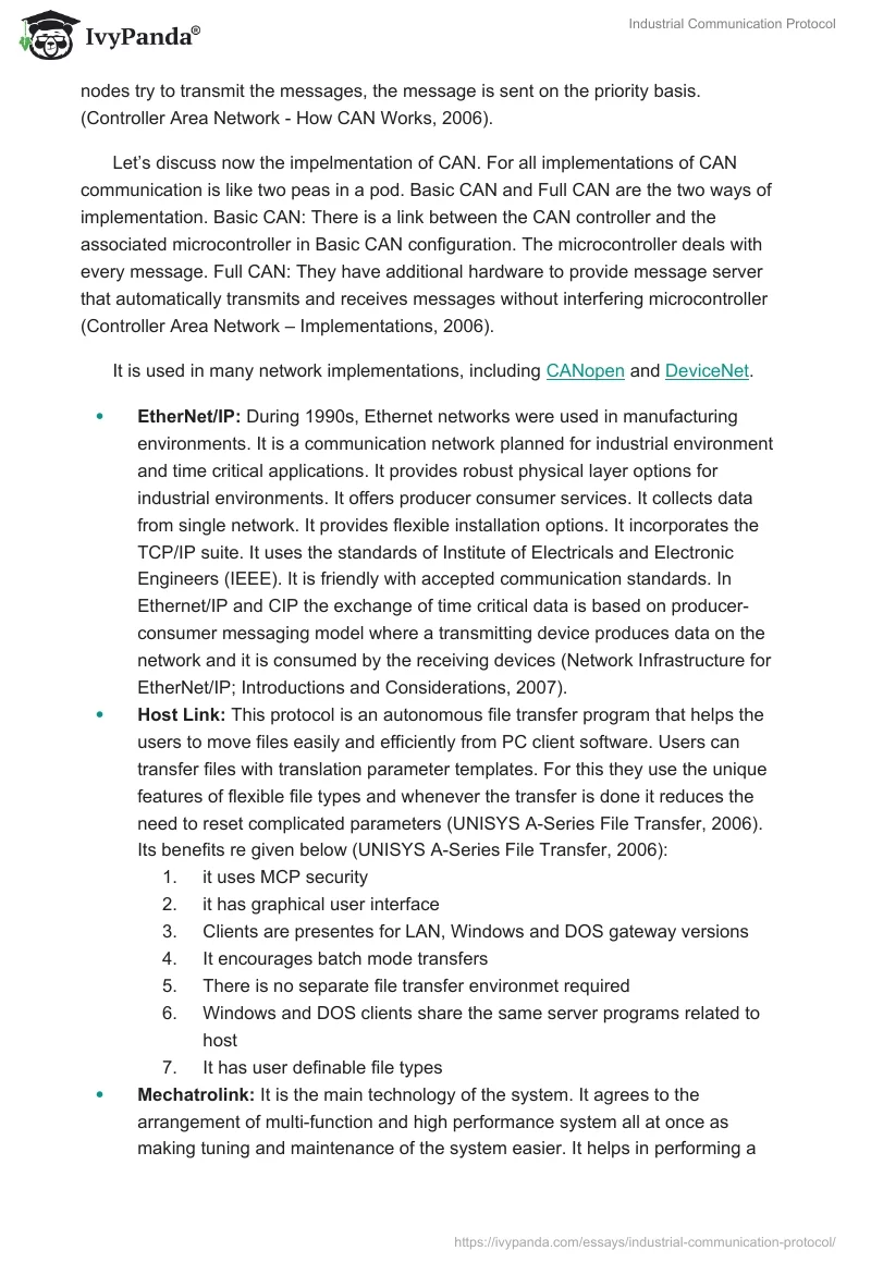 Industrial Communication Protocol. Page 2
