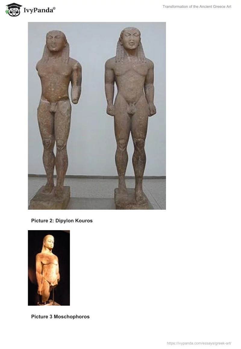 Transformation of the Ancient Greece Art. Page 3