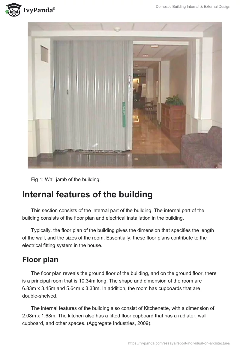 Domestic Building Internal & External Design. Page 4