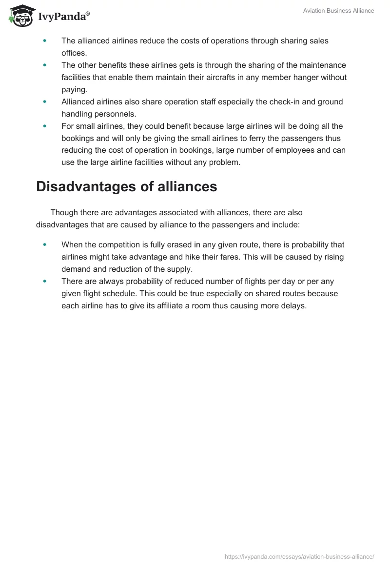 Aviation Business Alliance. Page 2