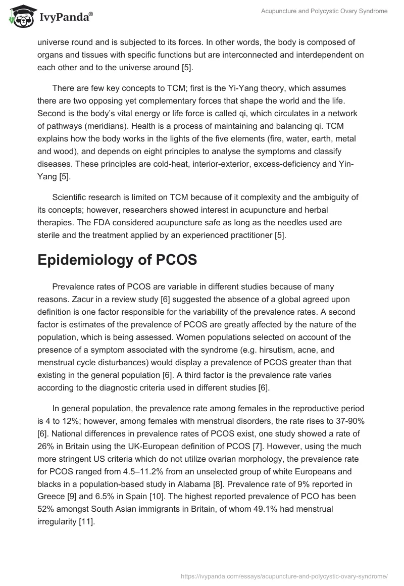 Acupuncture and Polycystic Ovary Syndrome. Page 2