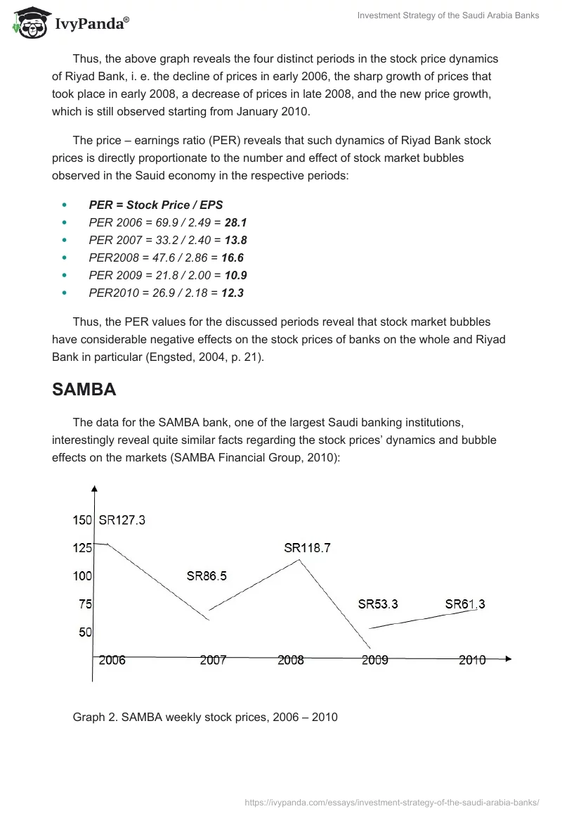Investment Strategy of the Saudi Arabia Banks. Page 2