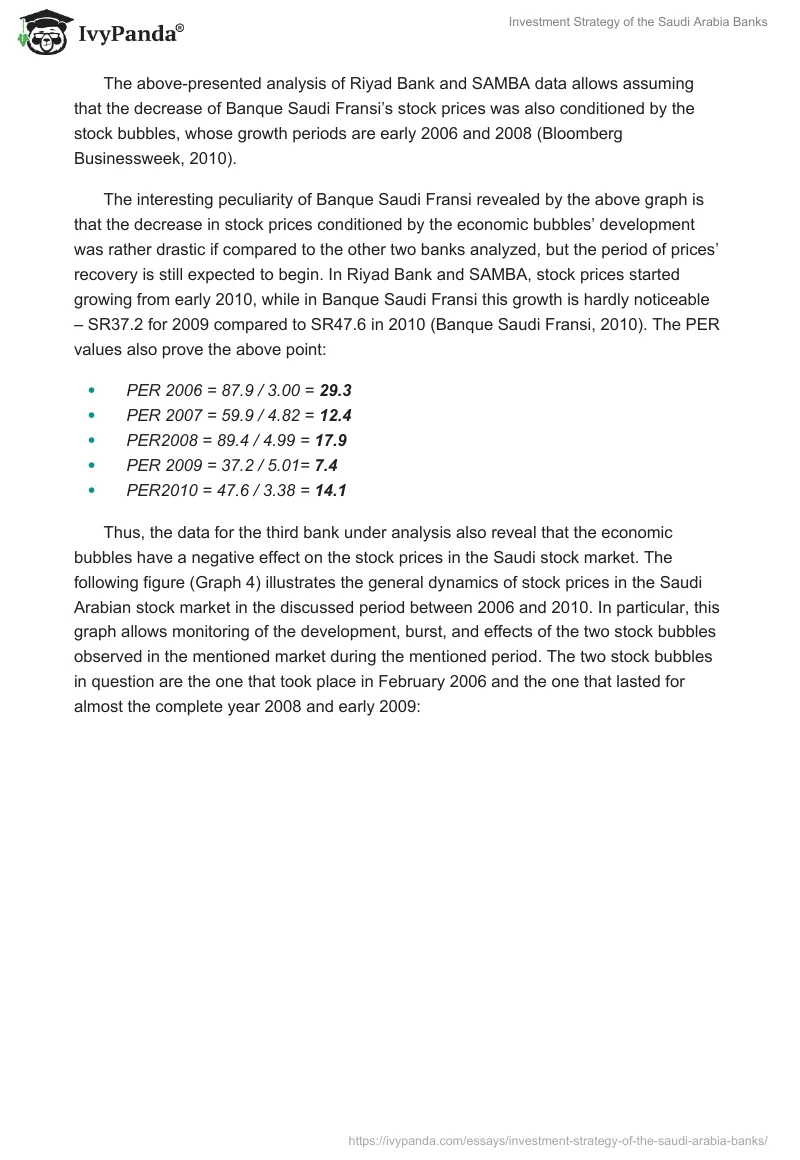 Investment Strategy of the Saudi Arabia Banks. Page 4